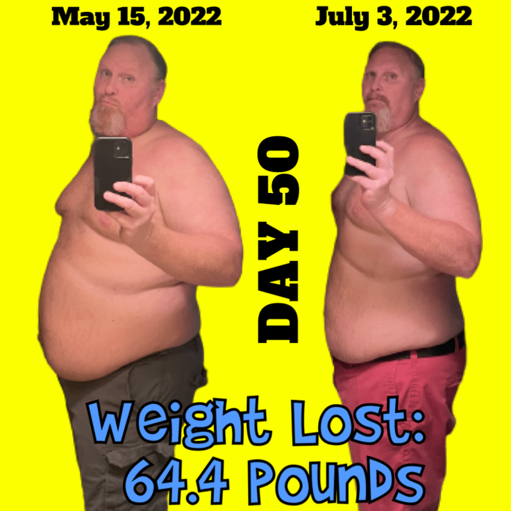 Day 50 Weigh In…