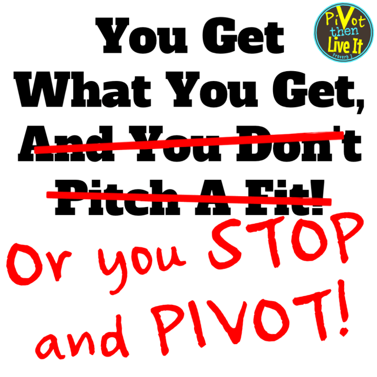 Learn To Embrace The Power Of The&nbsp;Pivot!